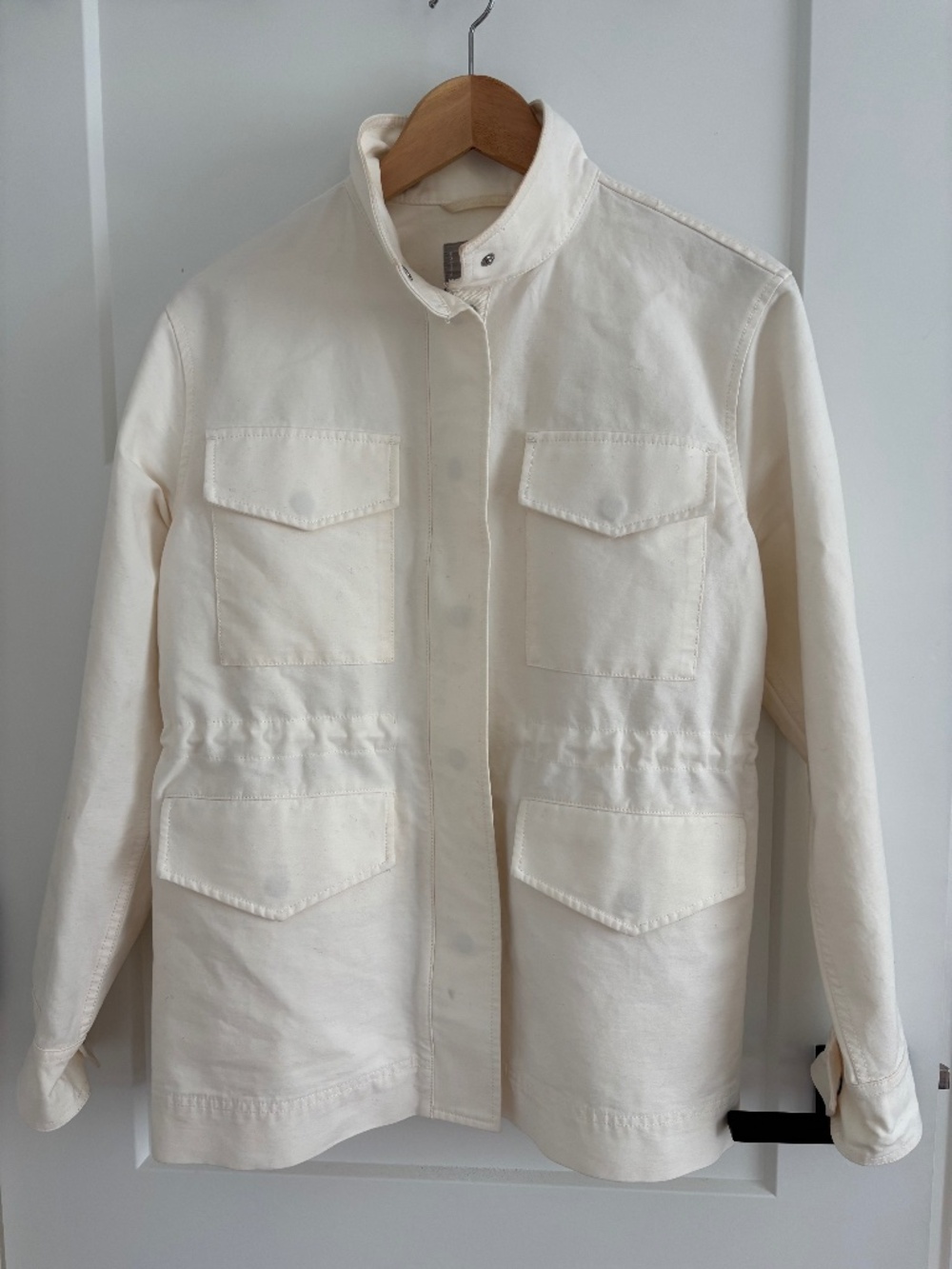 Everlane White Field Jacket